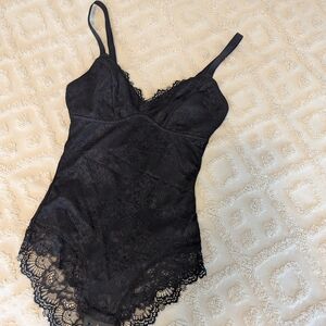 Black Lace Bodysuit